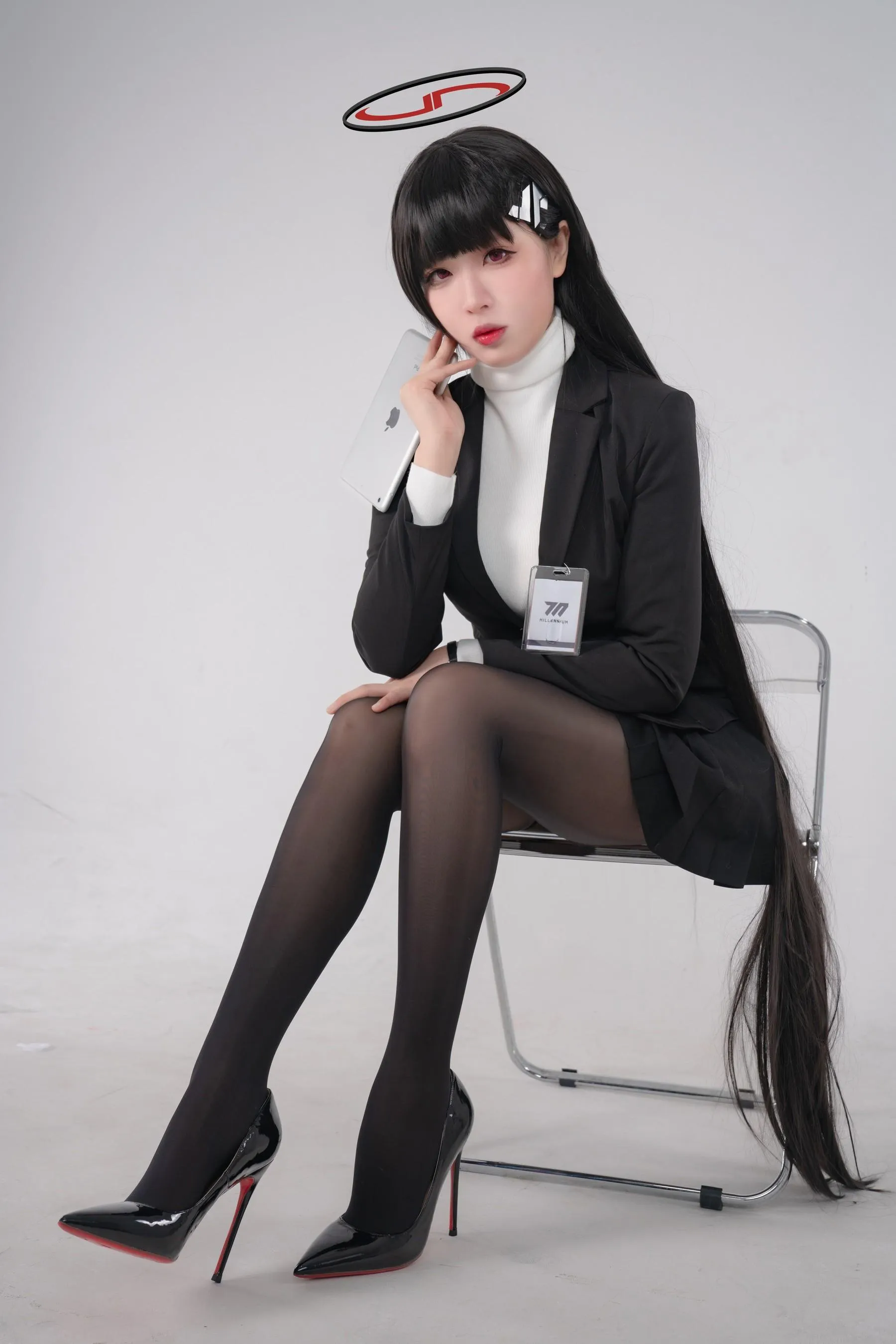 轩萧学姐 – NO.37 碧蓝档案 莉音-1公式 [36P]插图